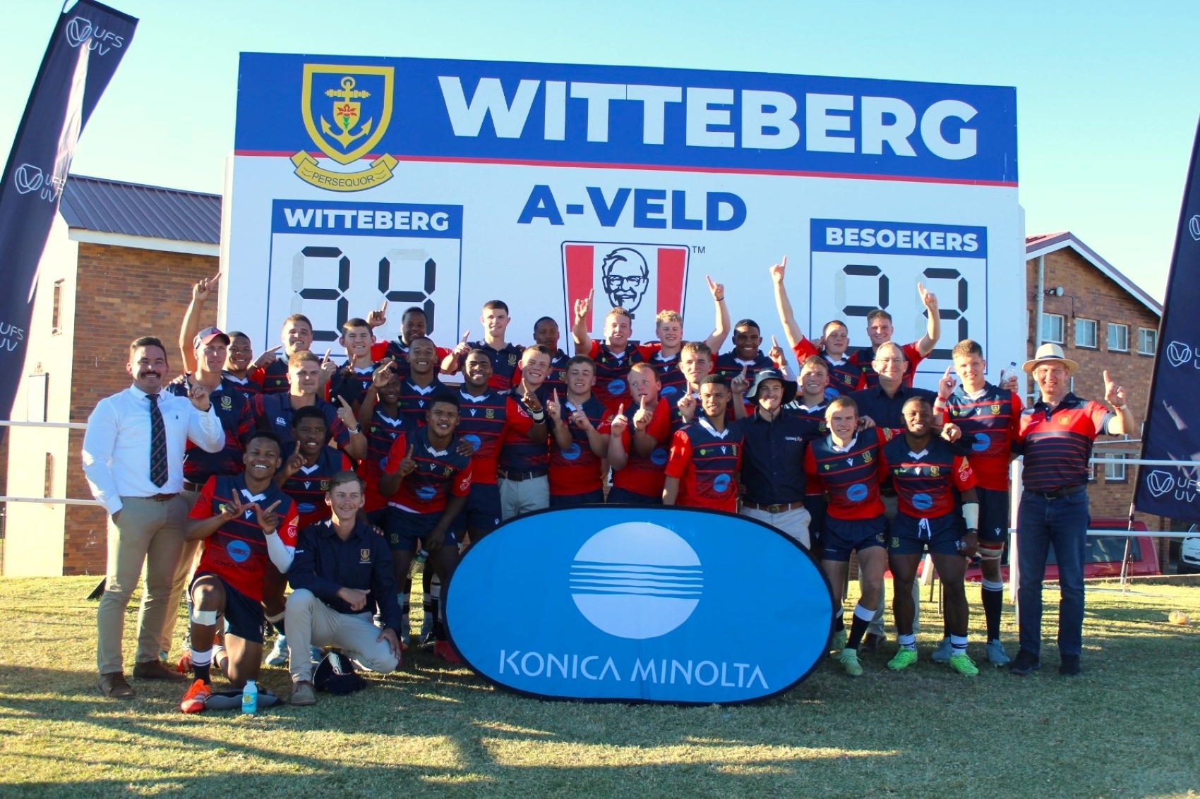 Die jaarlikse derby tussen die Hoërskool Witteberg en Hoërskool Voortrekker in Bethlehem, het op 30 en 31 Mei plaasgevind. ‘n Sportnaweek propvol opwinding. Dit was veral die naelskraap oorwinning deur Witteberg se eerste rugbyspan wat ondersteuners op die punte van hul stoele gehou het. Witteberg wen vir die tweede agtereenvolgende jaar die derby-wedstryd met ‘n eindtelling van 34-33 op die telbord.