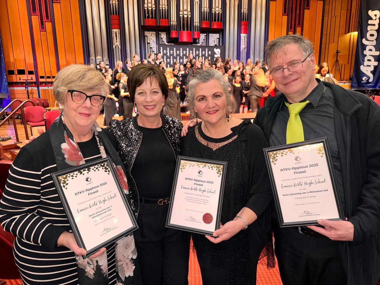 Eunice-koor wen pryse op ATKV-Applous se eindronde