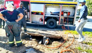 Man bevry uit stormwaterpyp in Kroonstad