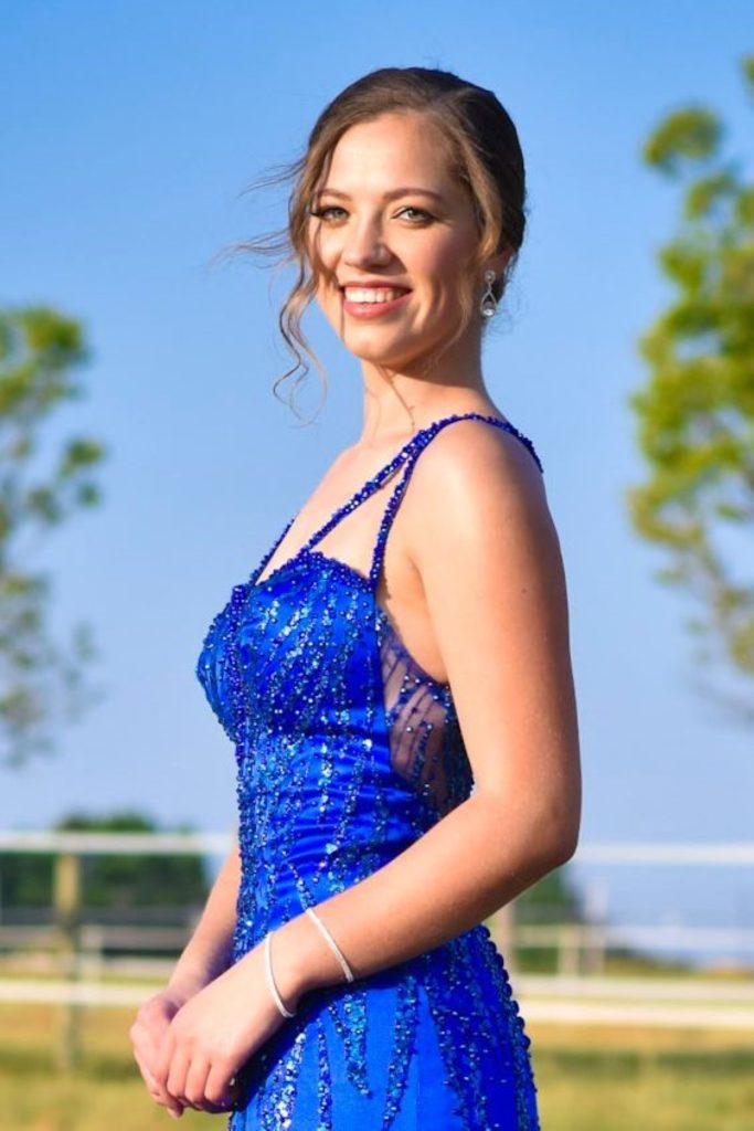 Ané van Zyl is die Hoërskool Voortrekker in Bethlehem se topmatrikulant.