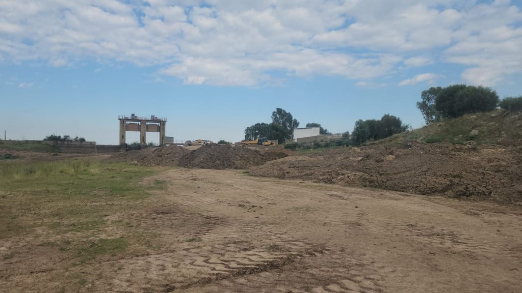 The dam's rehabilitation project is 22% complete