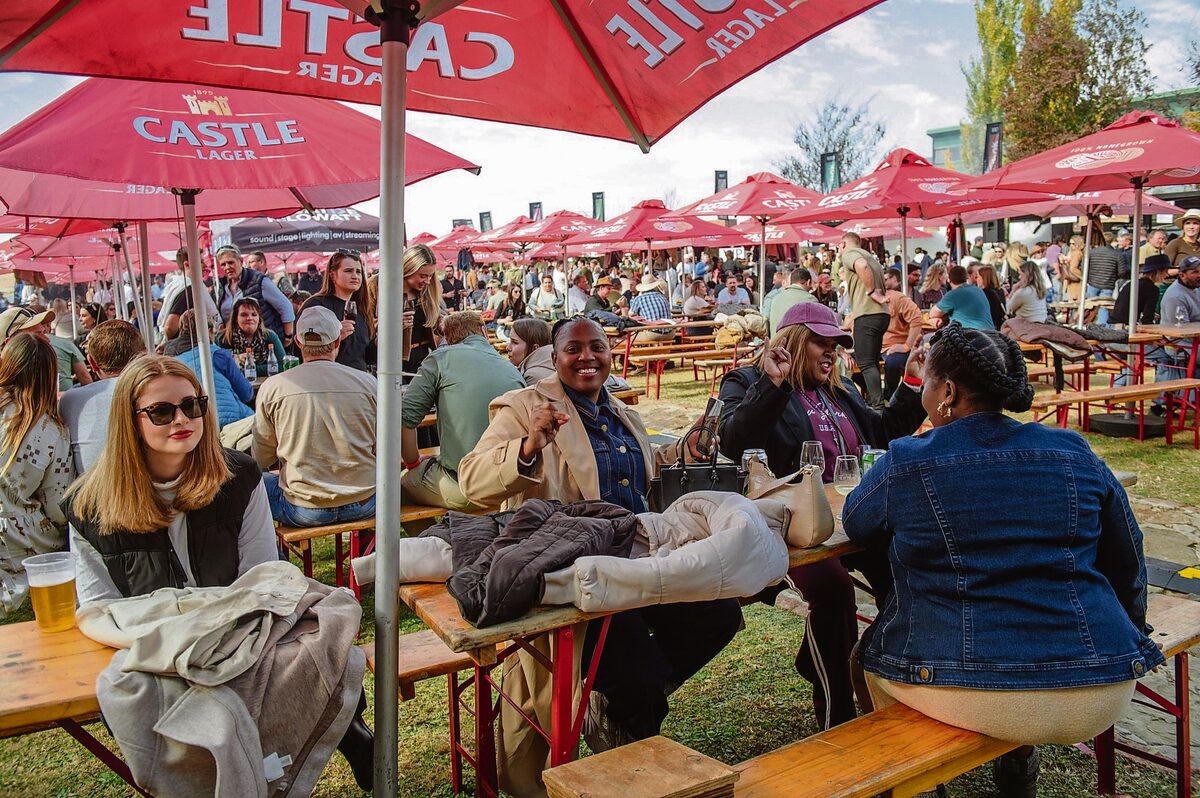 Gaste op verlede jaar se De Oude Kraal WildsKOSfees.