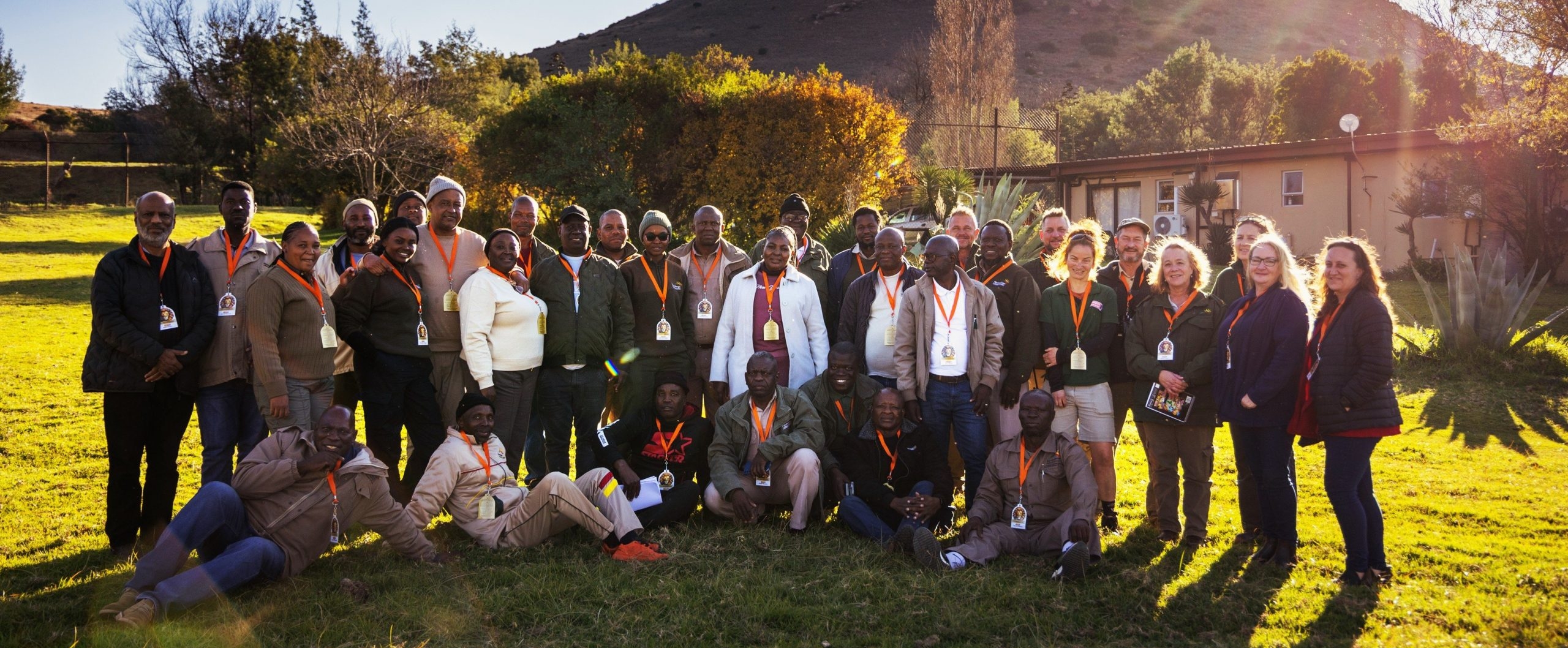 Participants from government conservation agencies, animal welfare organisations and the wildlife sector who attended the specialised captive predator welfare and compliance training hosted at Lionsrock Big Cat Sanctuary outside Bethlehem last week.