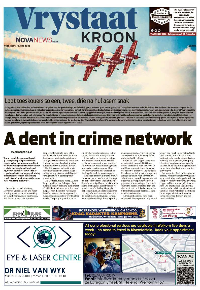 VrystaatKroon E-edition – 10 June 2026