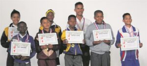 Atlete vereer vir goeie prestasies