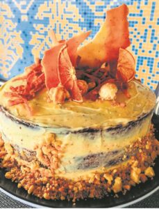 Olympic carrot-cake recipe