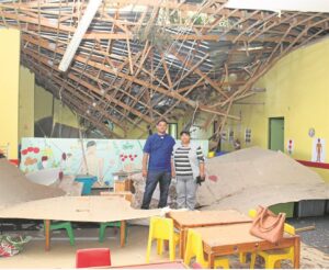 Boom rig baie skade aan Lubron-kleuterskool . . .