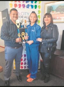 Netball star honoured