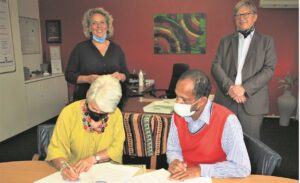 Rotarians, Germans partner