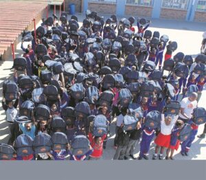 Kerria pupils receive bags of hope