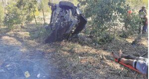 Inwoners se noue ontkoming in omgewing