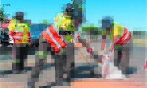 Women empowered to do physically challenging work