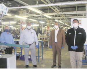 Thousands of masks donated