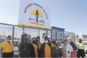 It is now officially Witsand Primary
