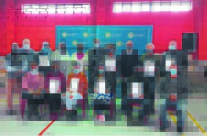 Capacity Building Training students get certified