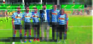 Rugbyspelers bring hulle kant
