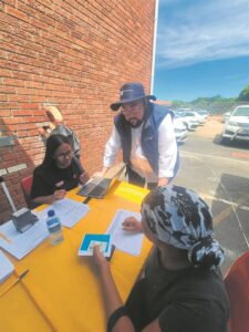 Stadsdienste na inwoners gebring