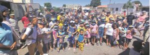 Kinders, oues in feestyd bederf