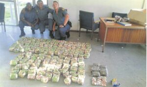 Dagga in gat gevind