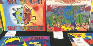 Kids make art of renewable energy