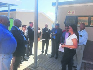 Provincial MPs inspects new Saxonsea classrooms