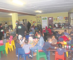 Crèches, parents, library mark World Play Day
