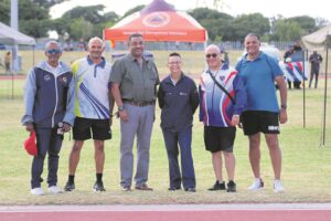 Atlete van oral wys hul slag