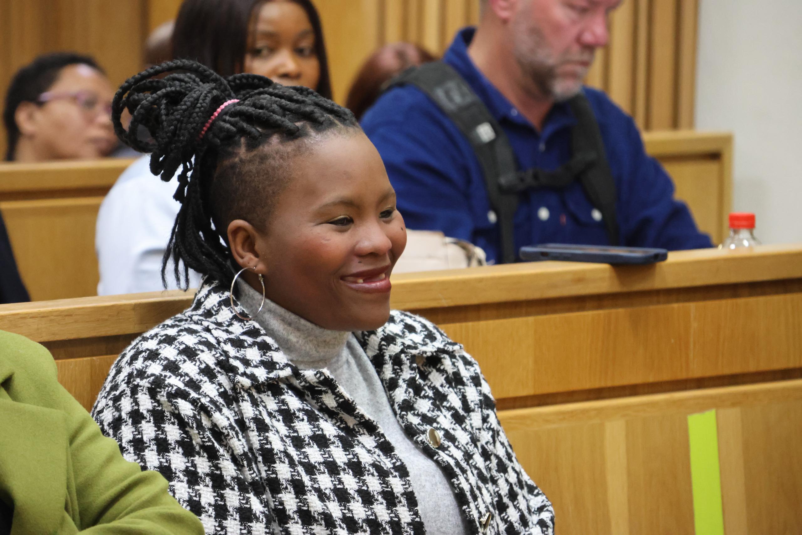 Renz Lombaard vandag in die hooggeregshof. Foto: Elisma van der Watt | Maroela Media