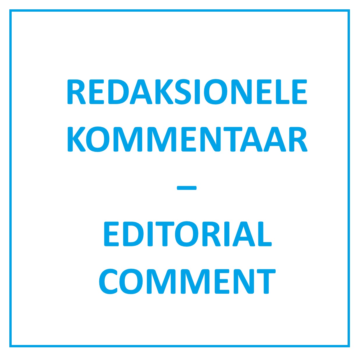REDAKSIONELE KOMMENTAAR | Giftoetsers só misbruik