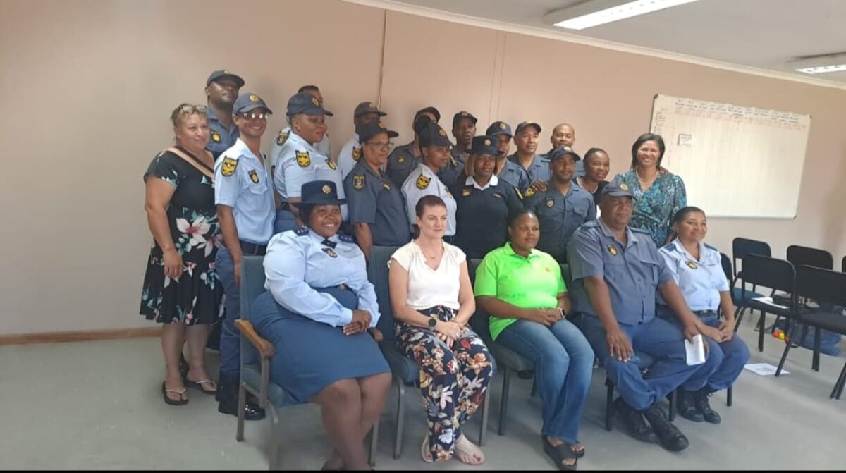 Police officers from Atlantis were recently promoted from Constable to Sargeant and from Sergeant to W/O.