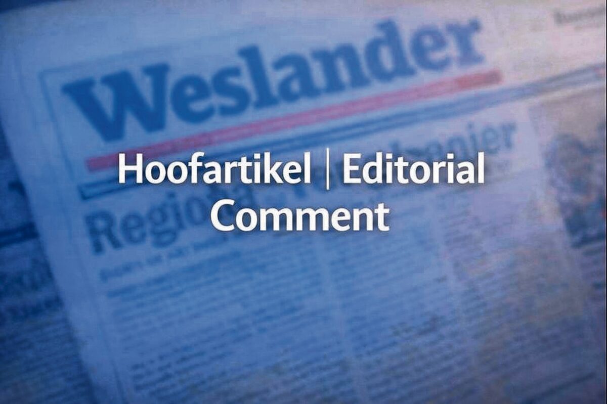 Hoofartikel | Editorial Comment