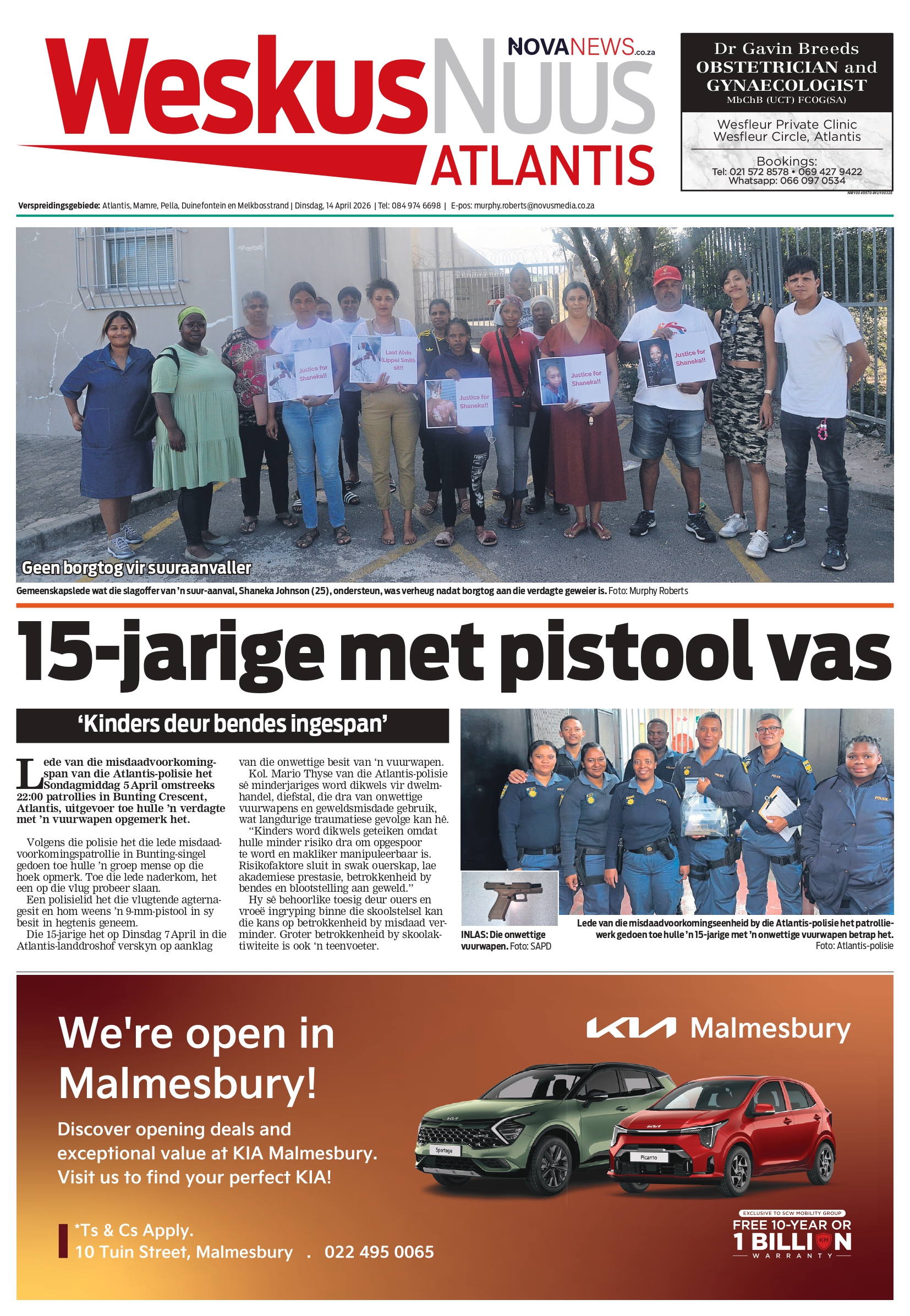 WeskusNuus E-Edition – 14 April 2026