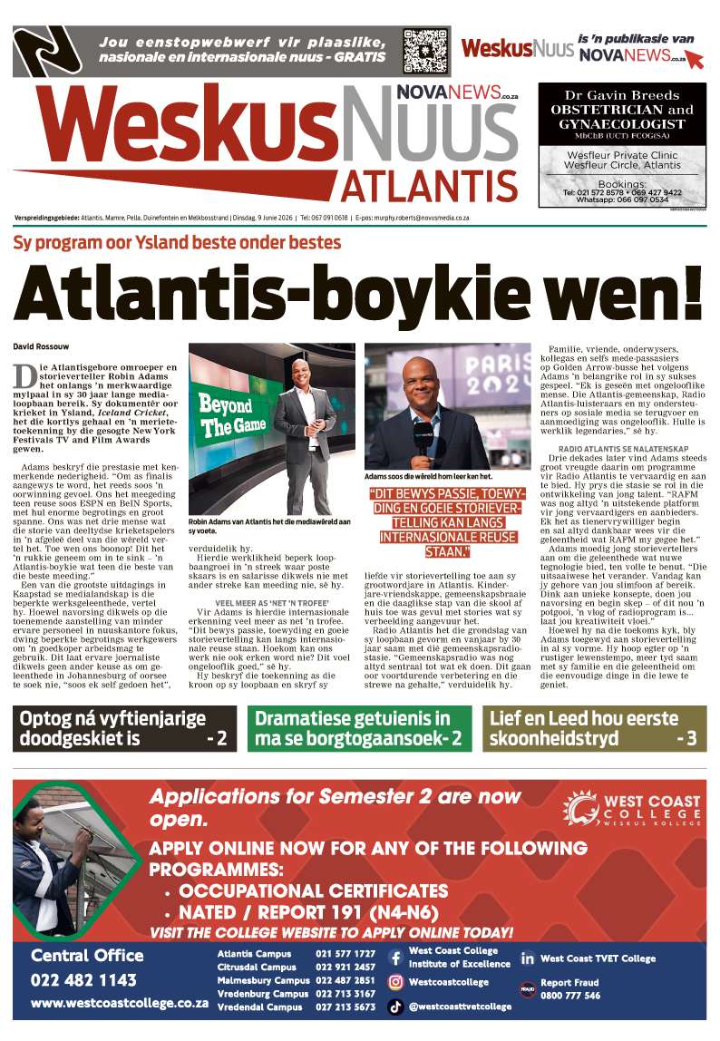 WeskusNuus E-Edition – 9 June 2026
