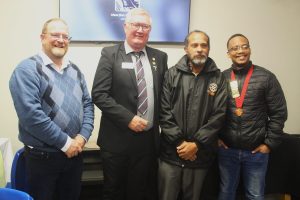 It was a night for service groups