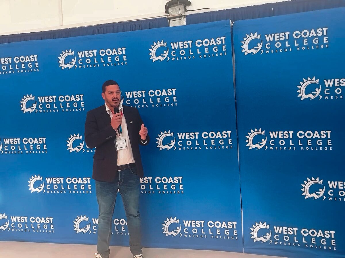 Heinrich Robertson, head of marketing and tourism at the West Coast District Municipality, was the guest speaker.