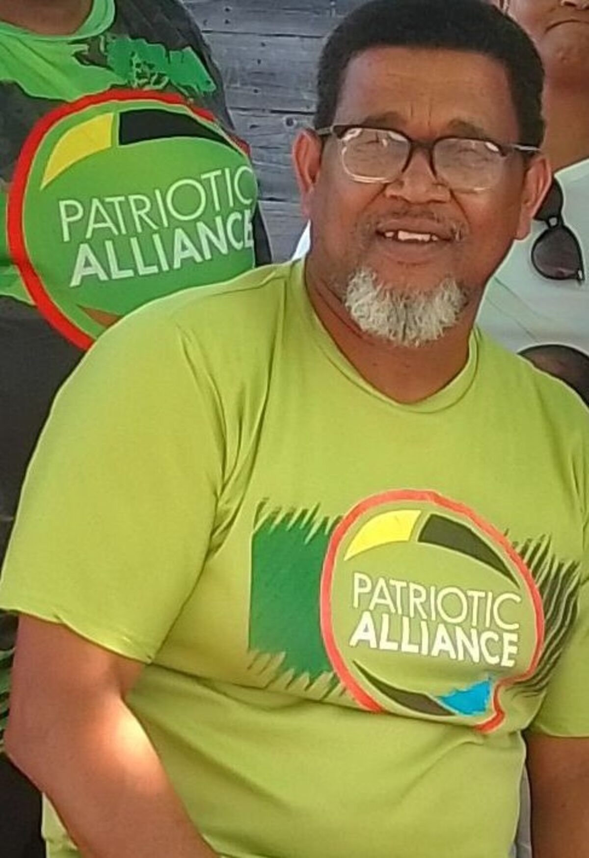 Theunis Mack van die PA (wyk 32).