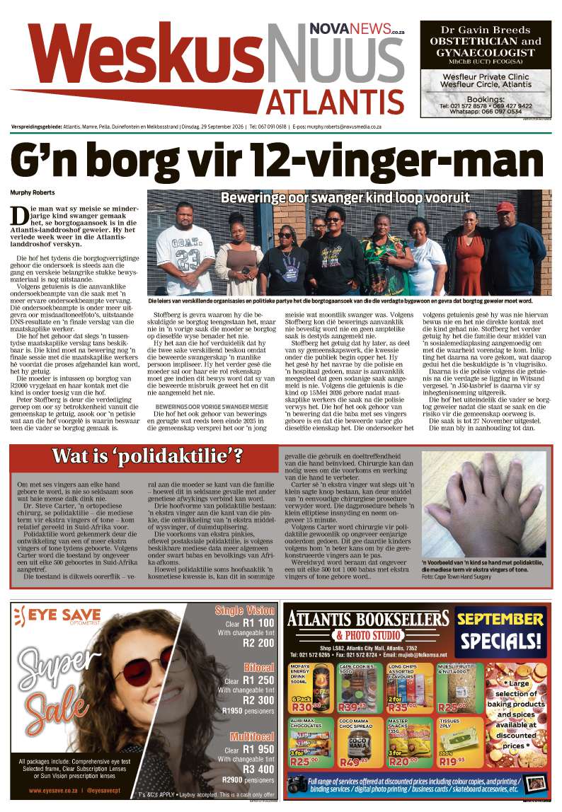 WeskusNuus E-Edition -29 September 2026