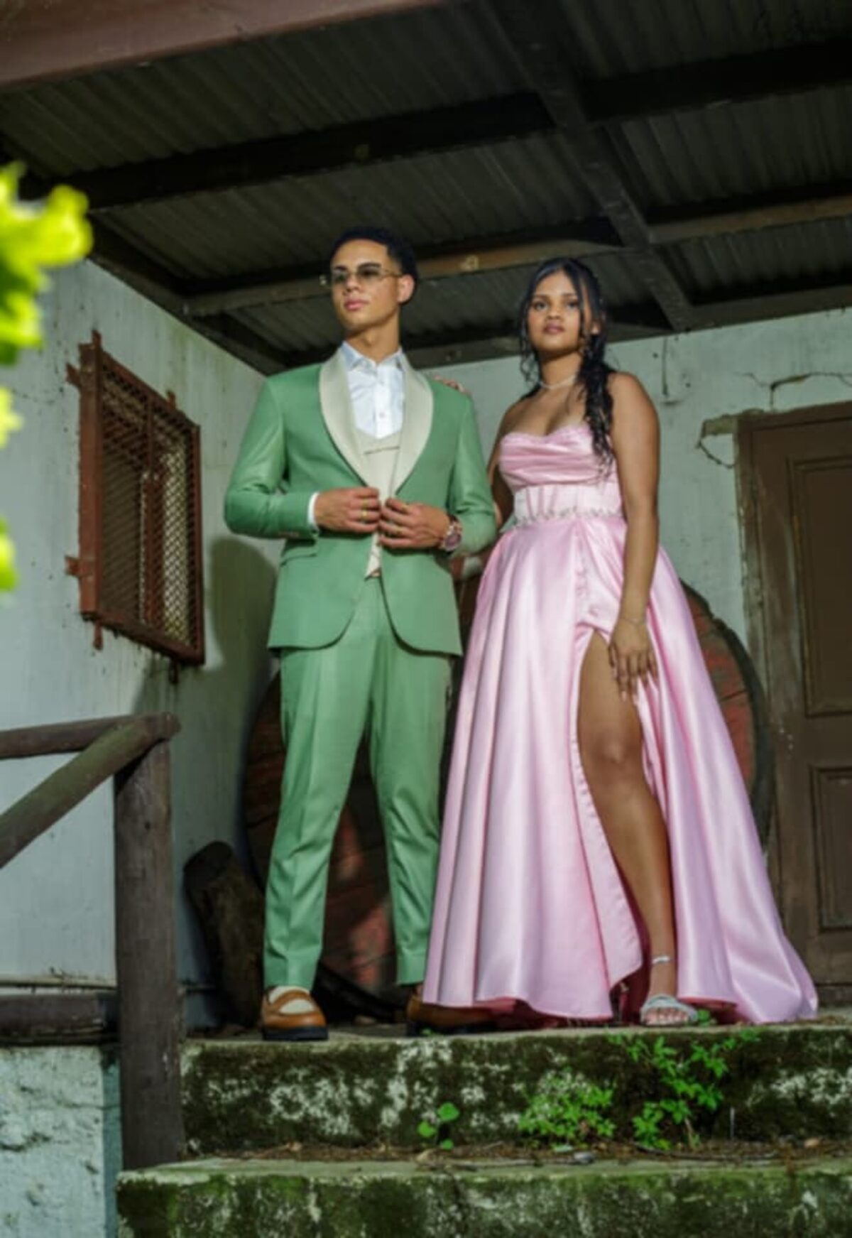 Tristan Sambaba en Skyler Carstens van die Hoërskool Swartland.