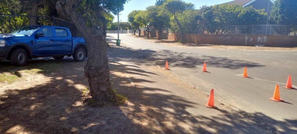 Die toneel voor die skool. Foto: Murphy Roberts