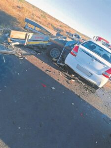 No serious injuries after pile-up on R27