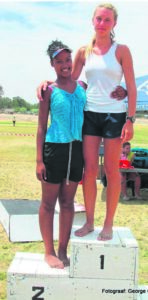 Aksie met interhuisatletiek