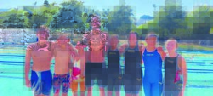 Curro Langebaan swimmers meet Chad le Clos