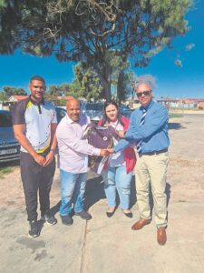 Rugbytruie vir Langebaanse skool