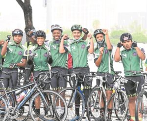 Sports Trust Cyclists take on CTCT