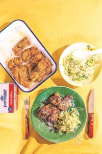Try butter-fried chicken
