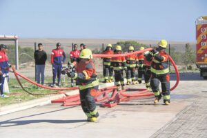 Firefighters fêted