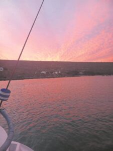 Sunset over Langebaan