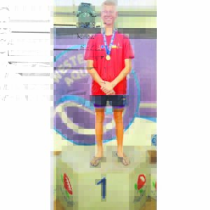 Topswemmer ryg medaljes in