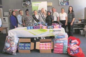 Military students give girls dignity