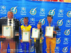 Awards for Langebaan Athletics Club’s members